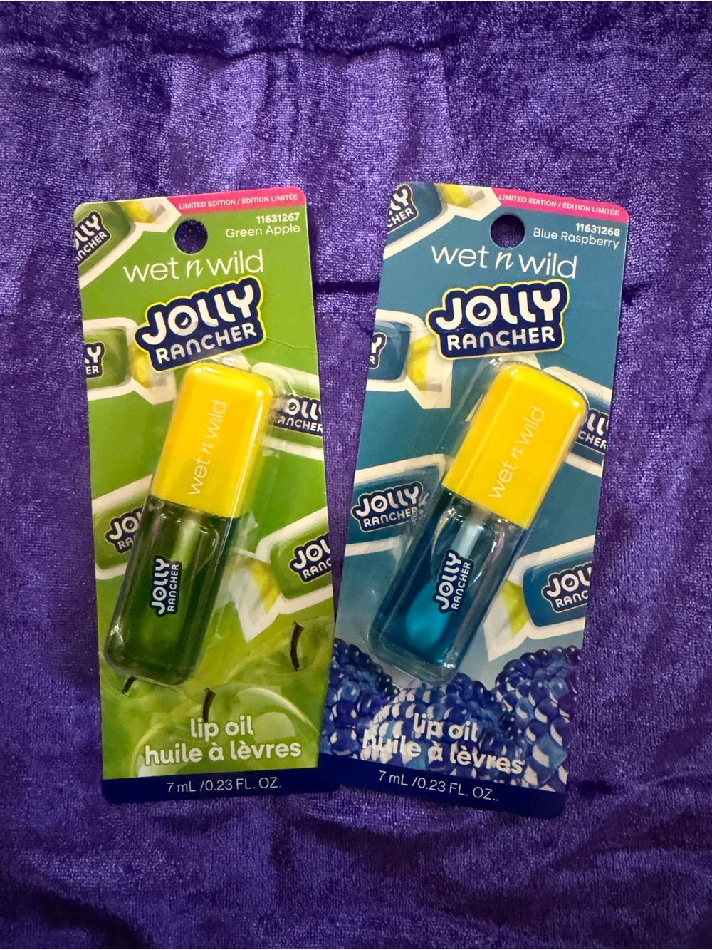 wet n wild Jolly Rancher Lip Oil Duo - Green & Blue